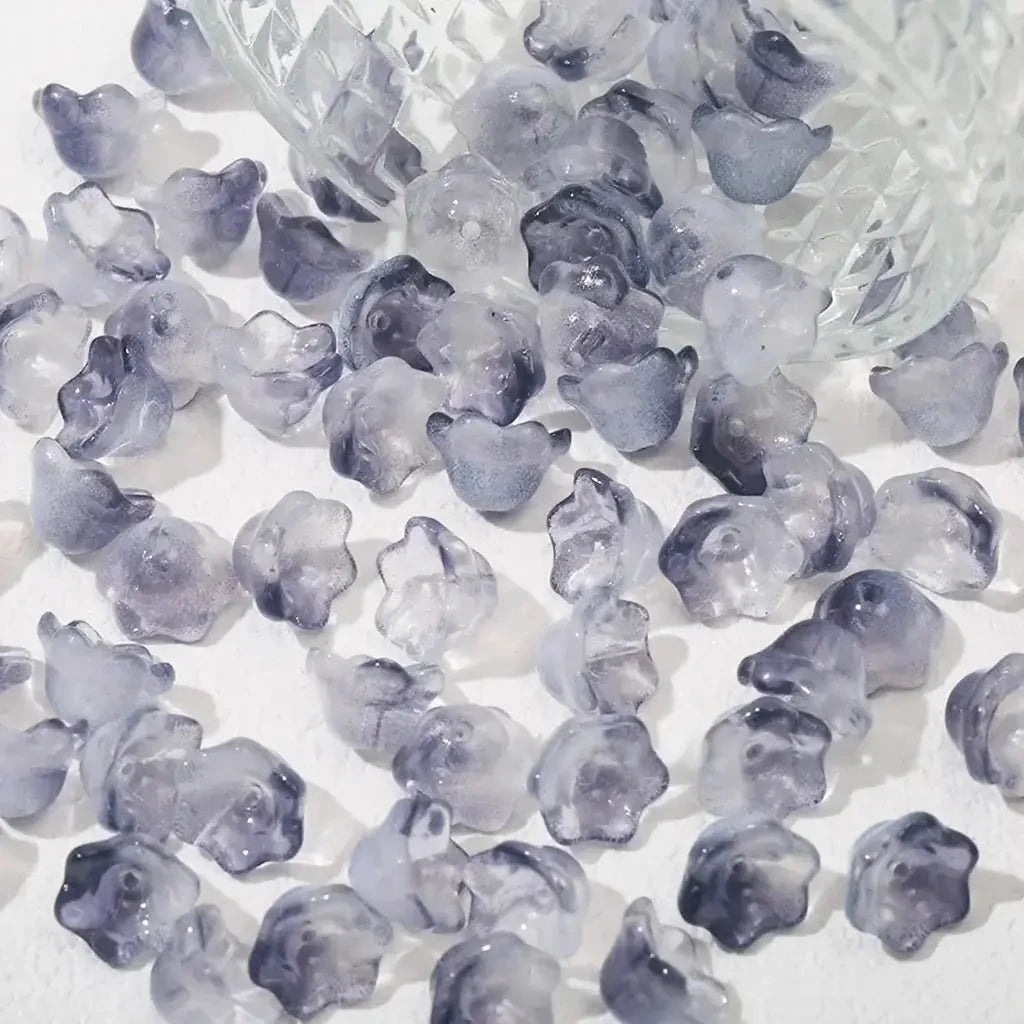 FS1337-7mm Glass Valley Of Lilly For Making Car Hangers Or Spacers Zoe's DIY Shop