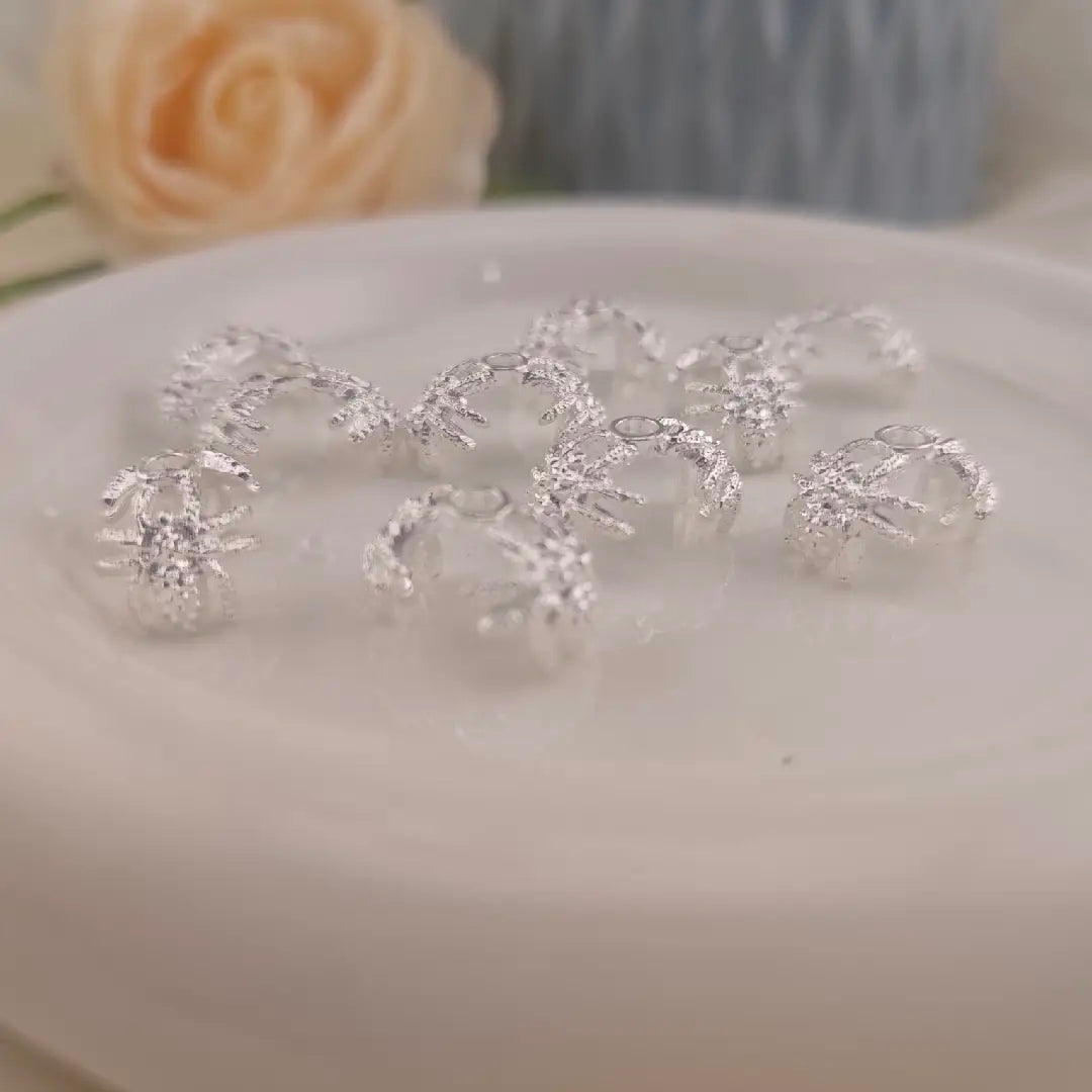 FS6841-Double Spider Metal Spacer Bead for DIY Jewelry Making Necklace Bracelet Earrings Keychain Making Zoe DIY Wholesale