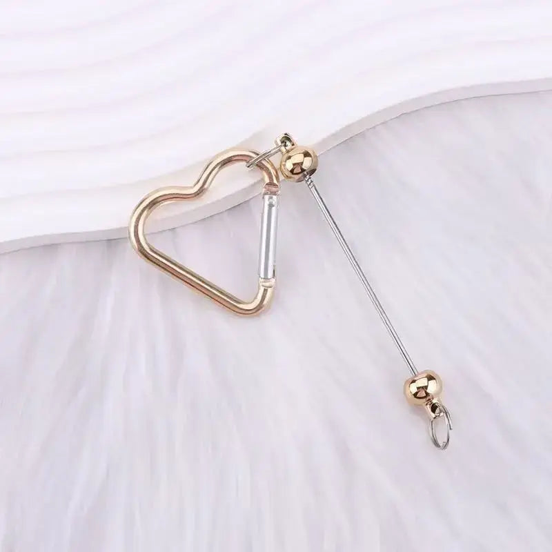 FS6922-Heart-Shaped Carabiner Zoe DIY Wholesale