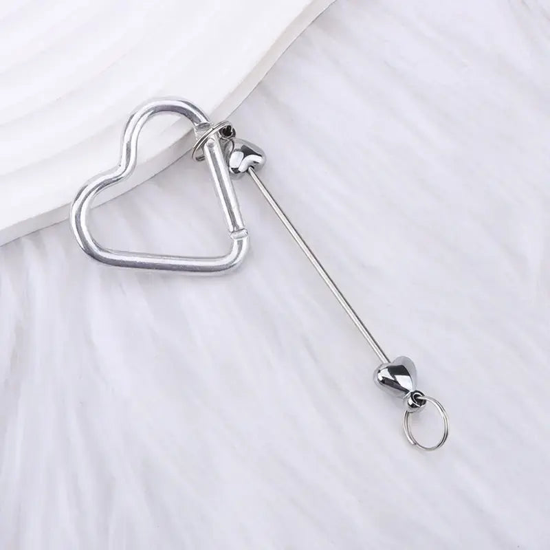 FS6922-Heart-Shaped Carabiner Zoe DIY Wholesale