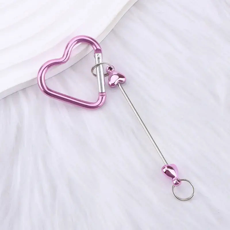 FS6922-Heart-Shaped Carabiner Zoe DIY Wholesale