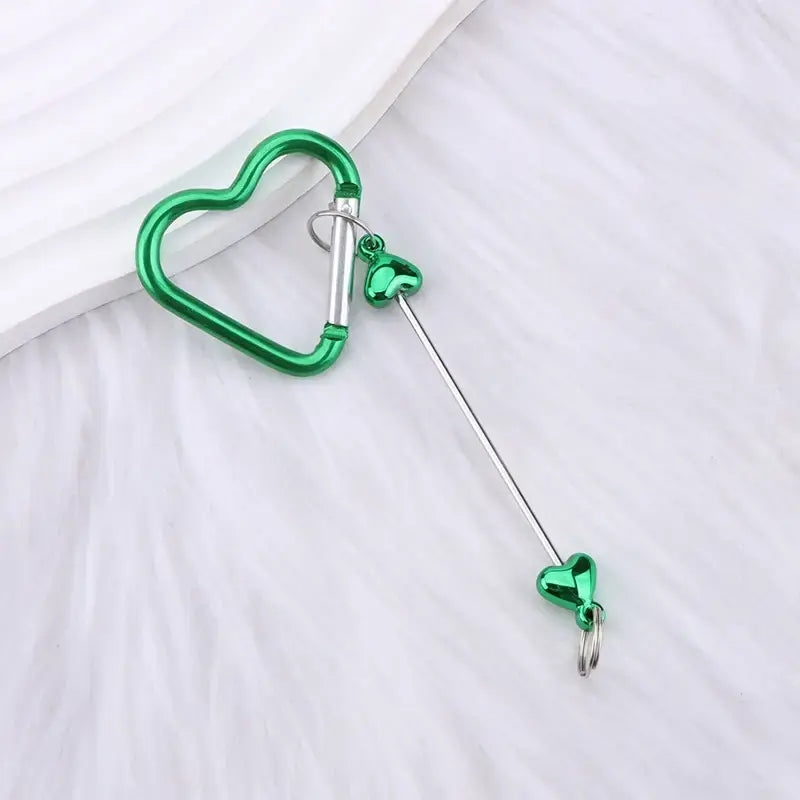 FS6922-Heart-Shaped Carabiner Zoe DIY Wholesale