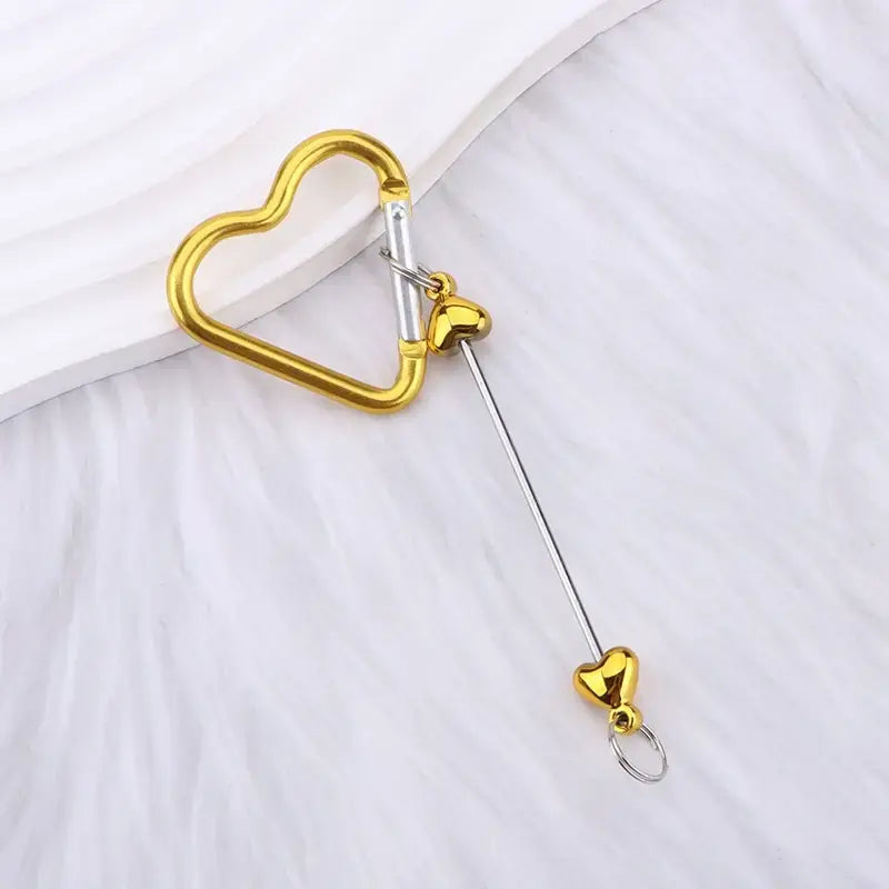 FS6922-Heart-Shaped Carabiner Zoe DIY Wholesale