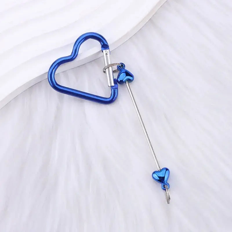 FS6922-Heart-Shaped Carabiner Zoe DIY Wholesale