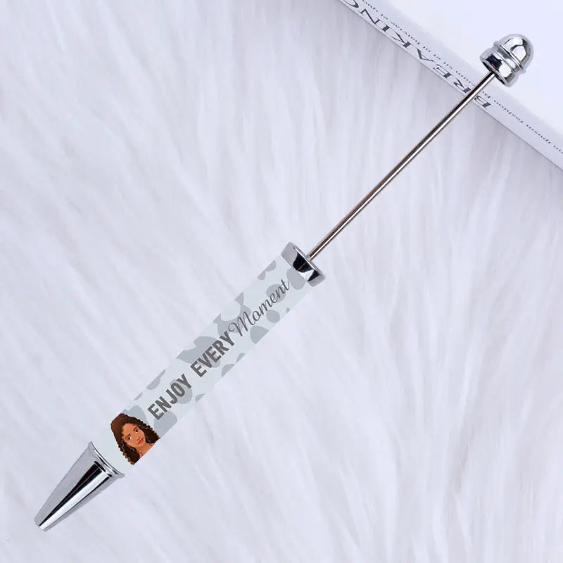 FS4231-Painted Words Beadable Pens Zoe DIY Wholesale