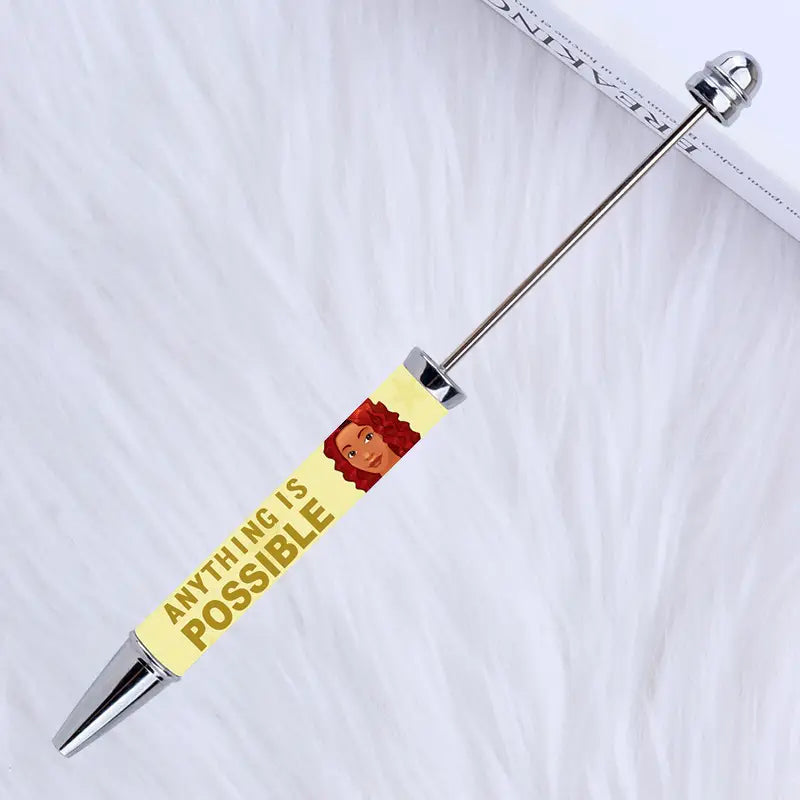 FS4231-Painted Words Beadable Pens Zoe DIY Wholesale