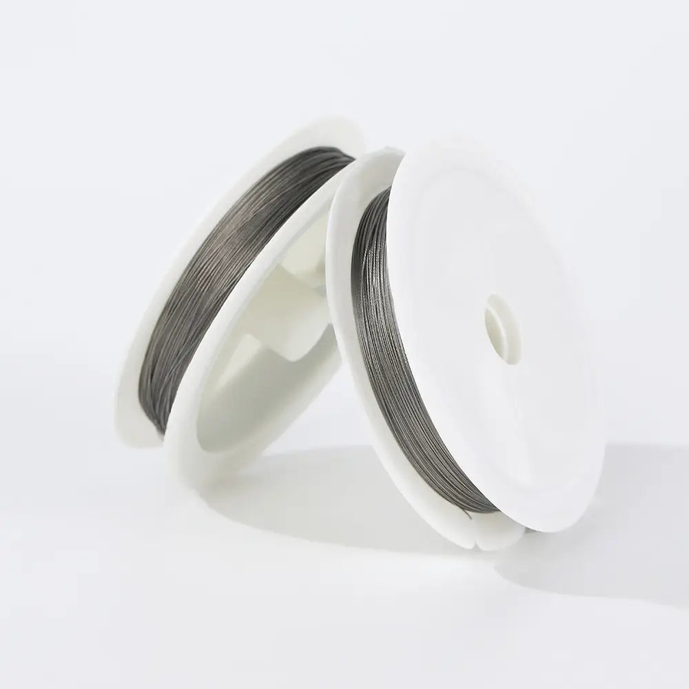 FS6930-Silver Steel Wire For Multi-Purpose, Floristry, Decorative Objects, Jewellery Zoe DIY Wholesale