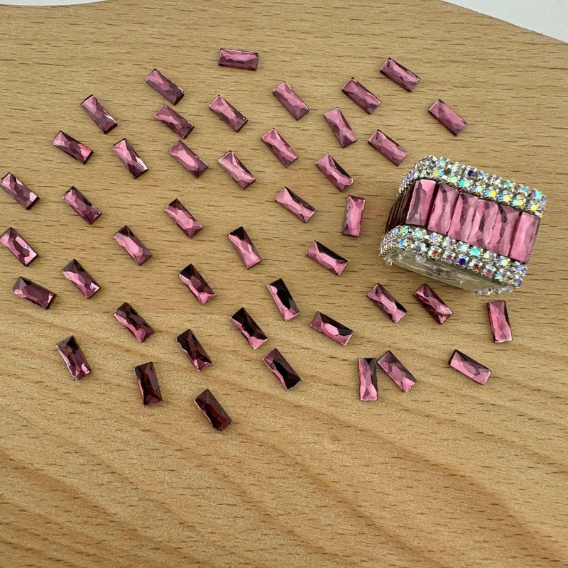 FS1273- 3*7mm  Crystal Diamond Nail Charms For Making Fancy Bead Or Fancy Pen Zoe's DIY Shop