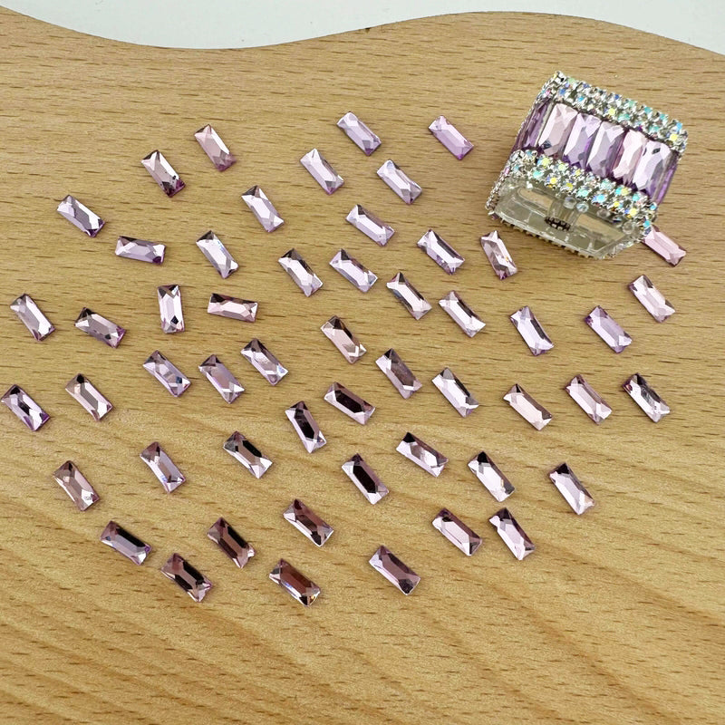 FS1273- 3*7mm  Crystal Diamond Nail Charms For Making Fancy Bead Or Fancy Pen Zoe's DIY Shop