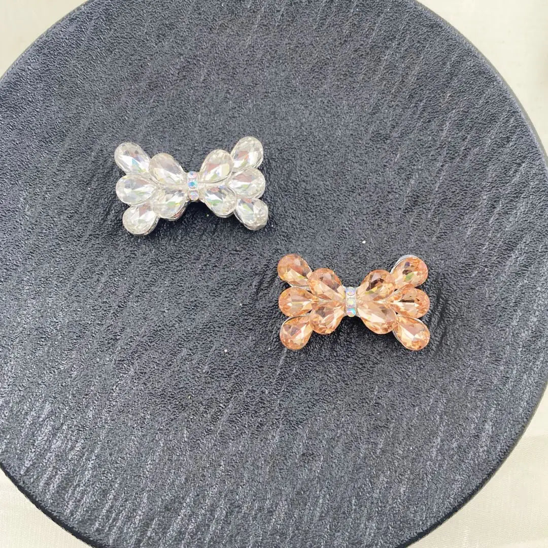 FS5123-37*22*13.5MM Large Bow Alloy Beads For Jewellery Making Bracelets Necklaces Zoe DIY Wholesale