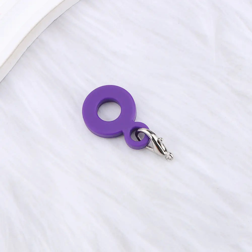 FS6941-Silicone Straw Charms Zoe DIY Wholesale