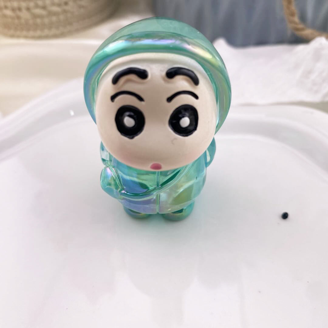 FS4623-Crayon Shin-Chan Resin Luminous Desk Ornament/Pen Topper Zoe DIY Wholesale