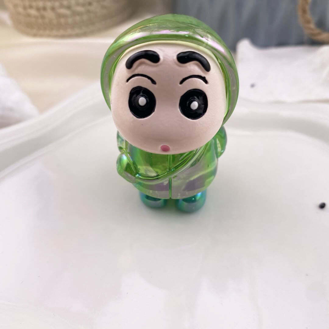 FS4623-Crayon Shin-Chan Resin Luminous Desk Ornament/Pen Topper Zoe DIY Wholesale