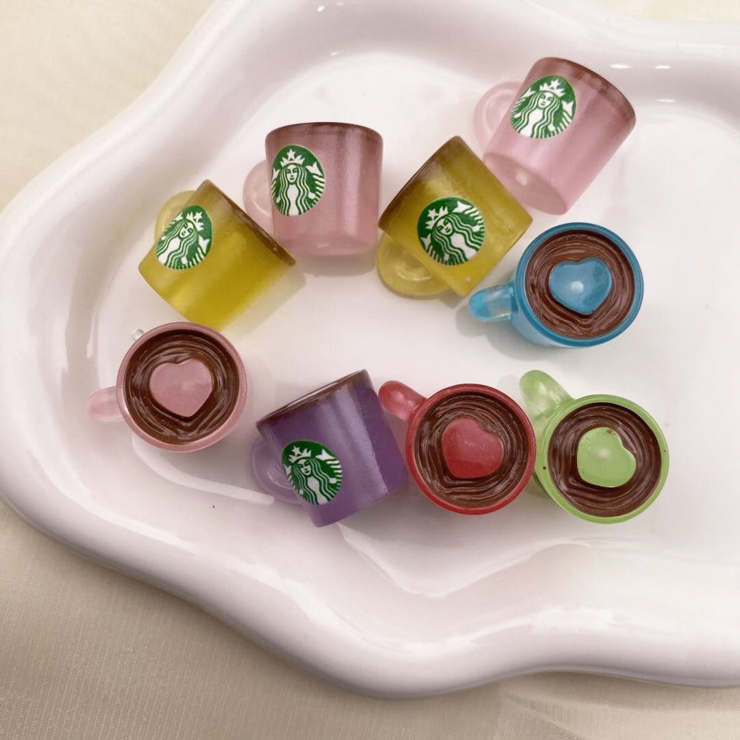 FS1665-Glowing Starbucks Pen Toppers Zoe DIY Wholesale