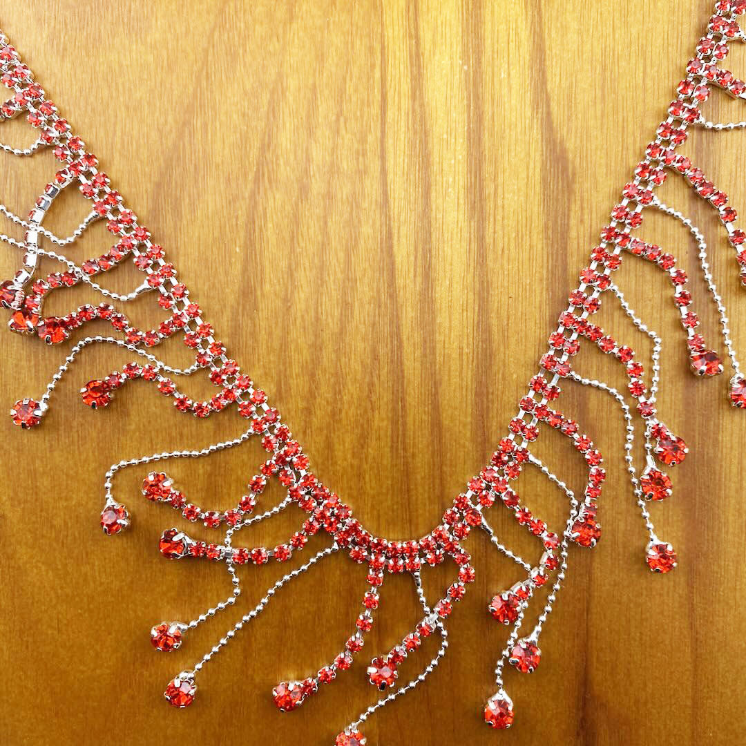 FS4617-Colorful Diamond Hanging Claw Chain For Decoration Zoe DIY Wholesale