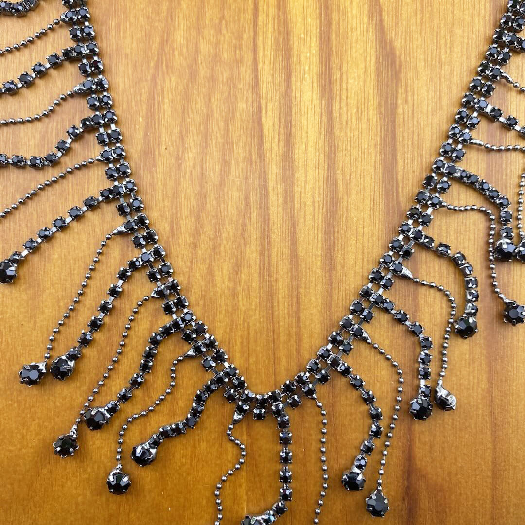 FS4617-Colorful Diamond Hanging Claw Chain For Decoration Zoe DIY Wholesale