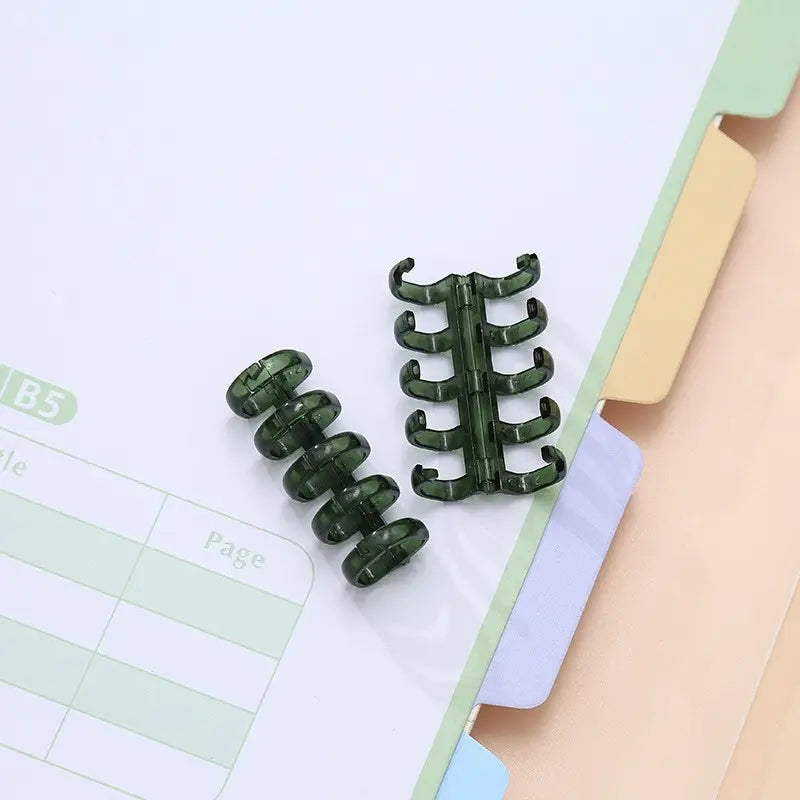 FS6530-42*17MM 5-Hole Ring Binder Clip Zoe DIY Wholesale