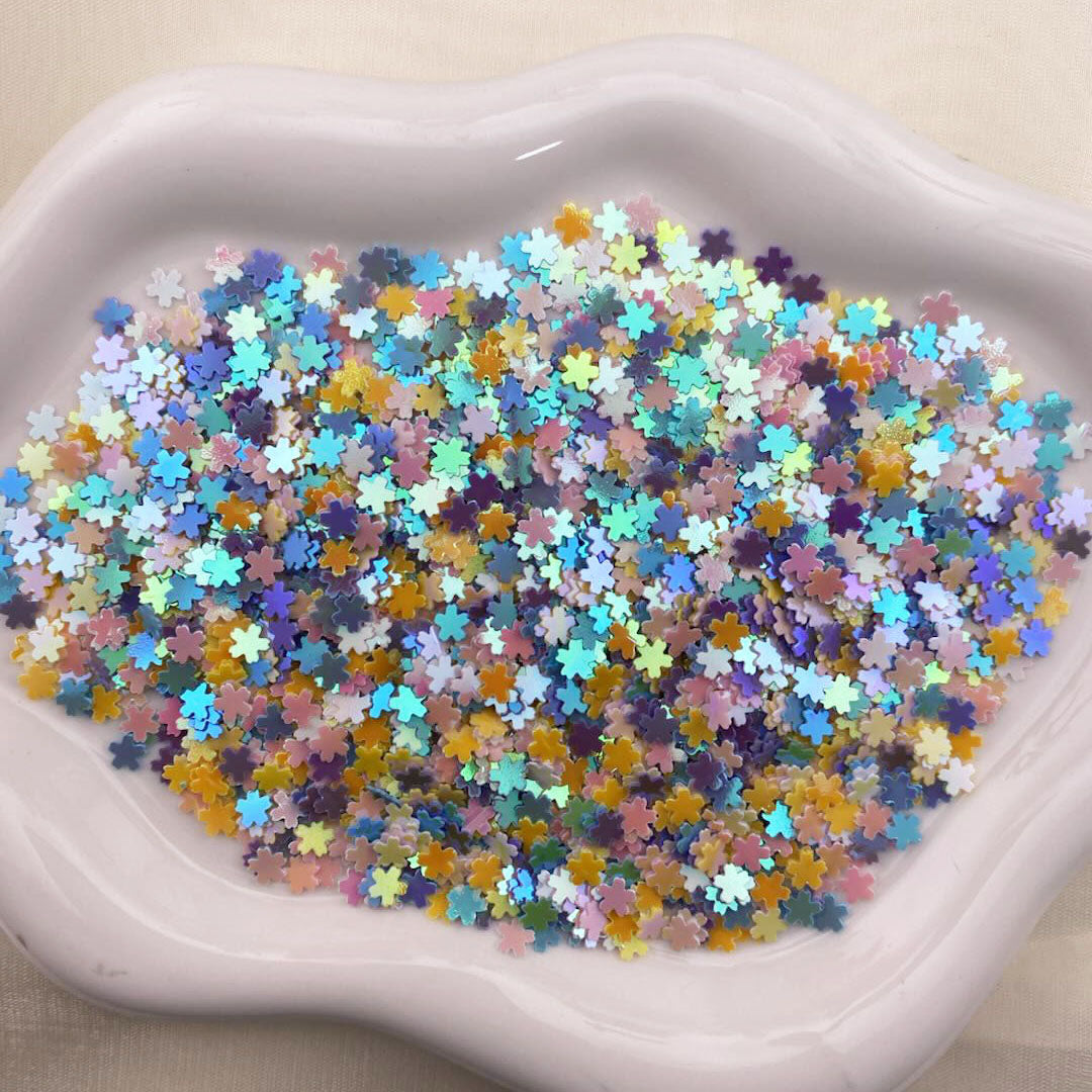FS6953-Mixed Cherry Blossom Glitter For Jewelry Making and Art Decorations Zoe DIY Wholesale