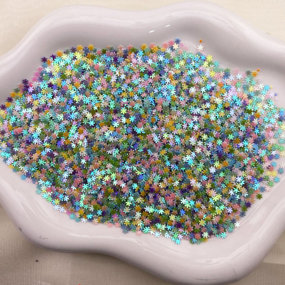 FS6958-Snow Flower Glitter For Jewelry Making and Art Decorations Zoe DIY Wholesale