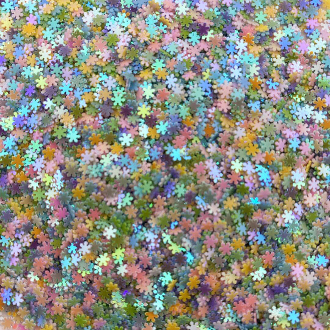 FS6958-Snow Flower Glitter For Jewelry Making and Art Decorations Zoe DIY Wholesale
