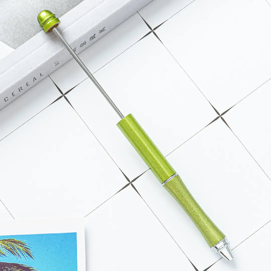 FS6954-Metal Beaded Pens Zoe DIY Wholesale