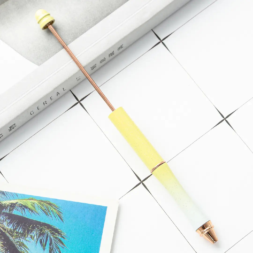 FS6954-Metal Beaded Pens Zoe DIY Wholesale