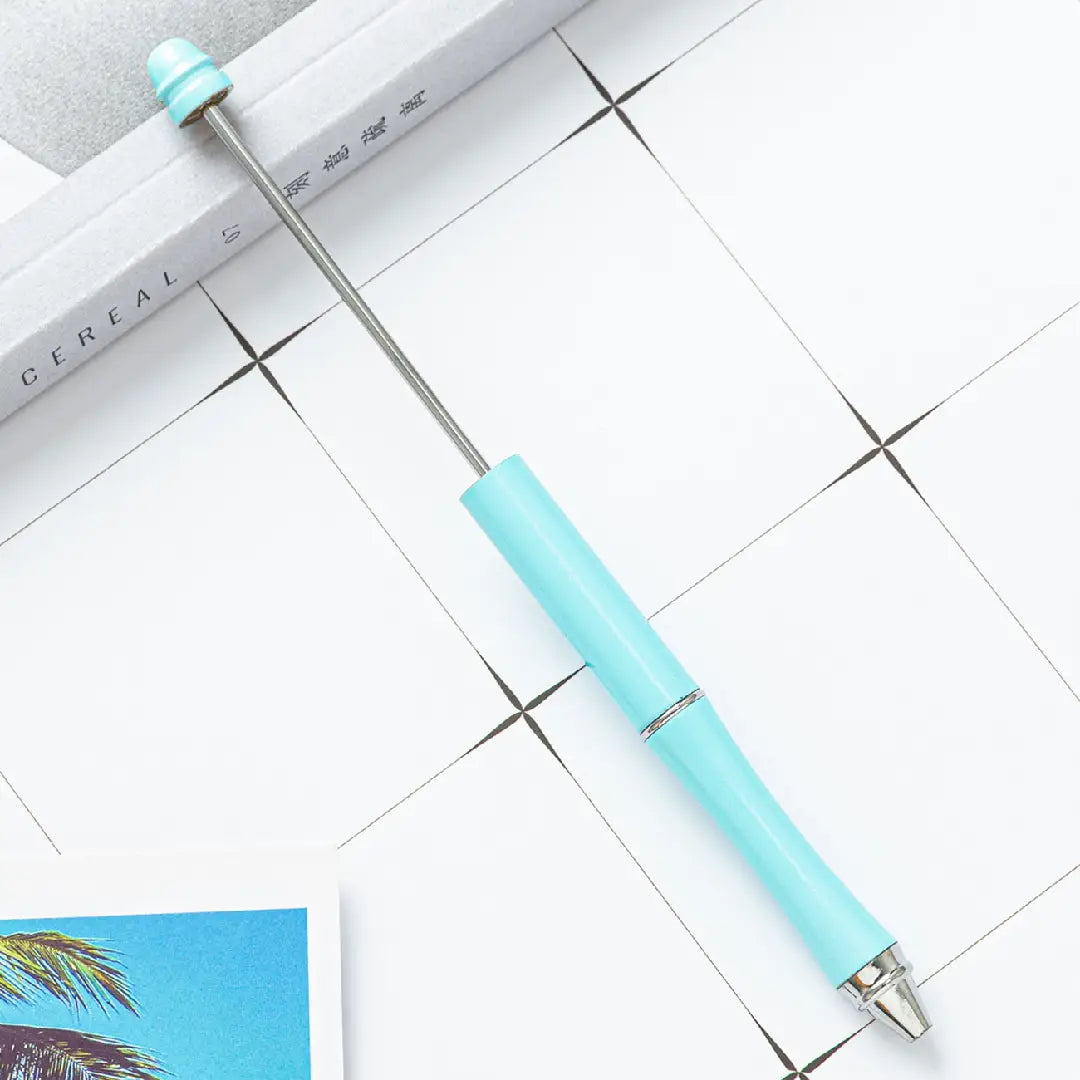 FS6954-Metal Beaded Pens Zoe DIY Wholesale