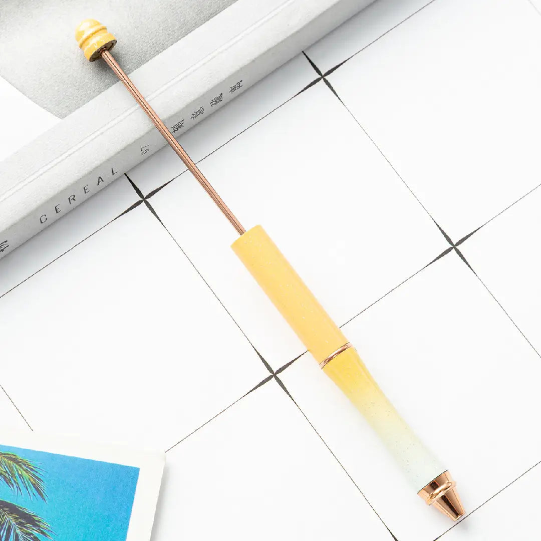 FS6954-Metal Beaded Pens Zoe DIY Wholesale