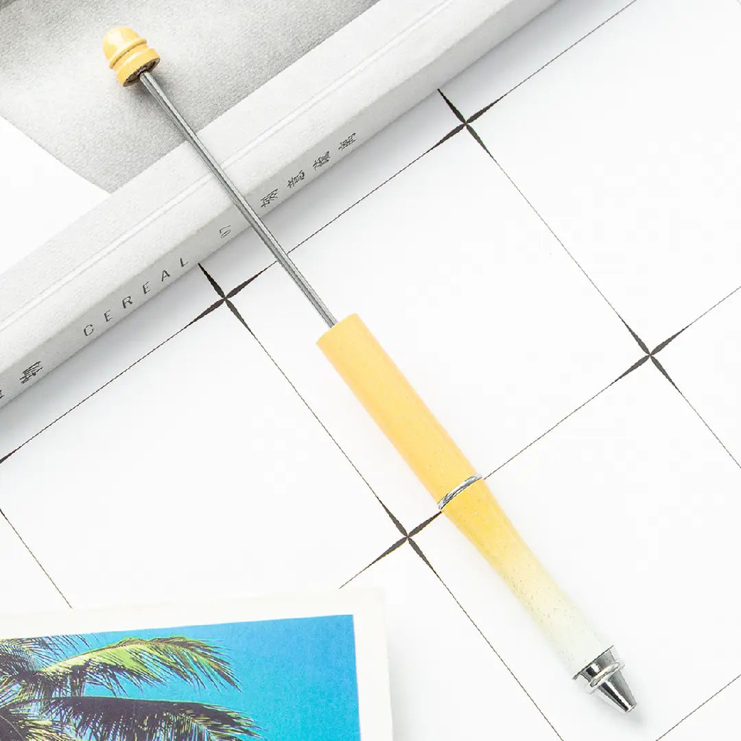 FS6954-Metal Beaded Pens Zoe DIY Wholesale