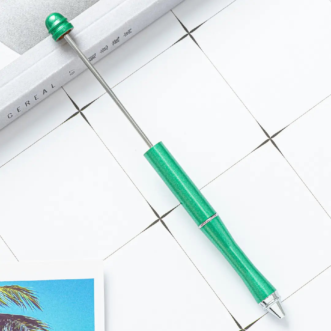 FS6954-Metal Beaded Pens Zoe DIY Wholesale