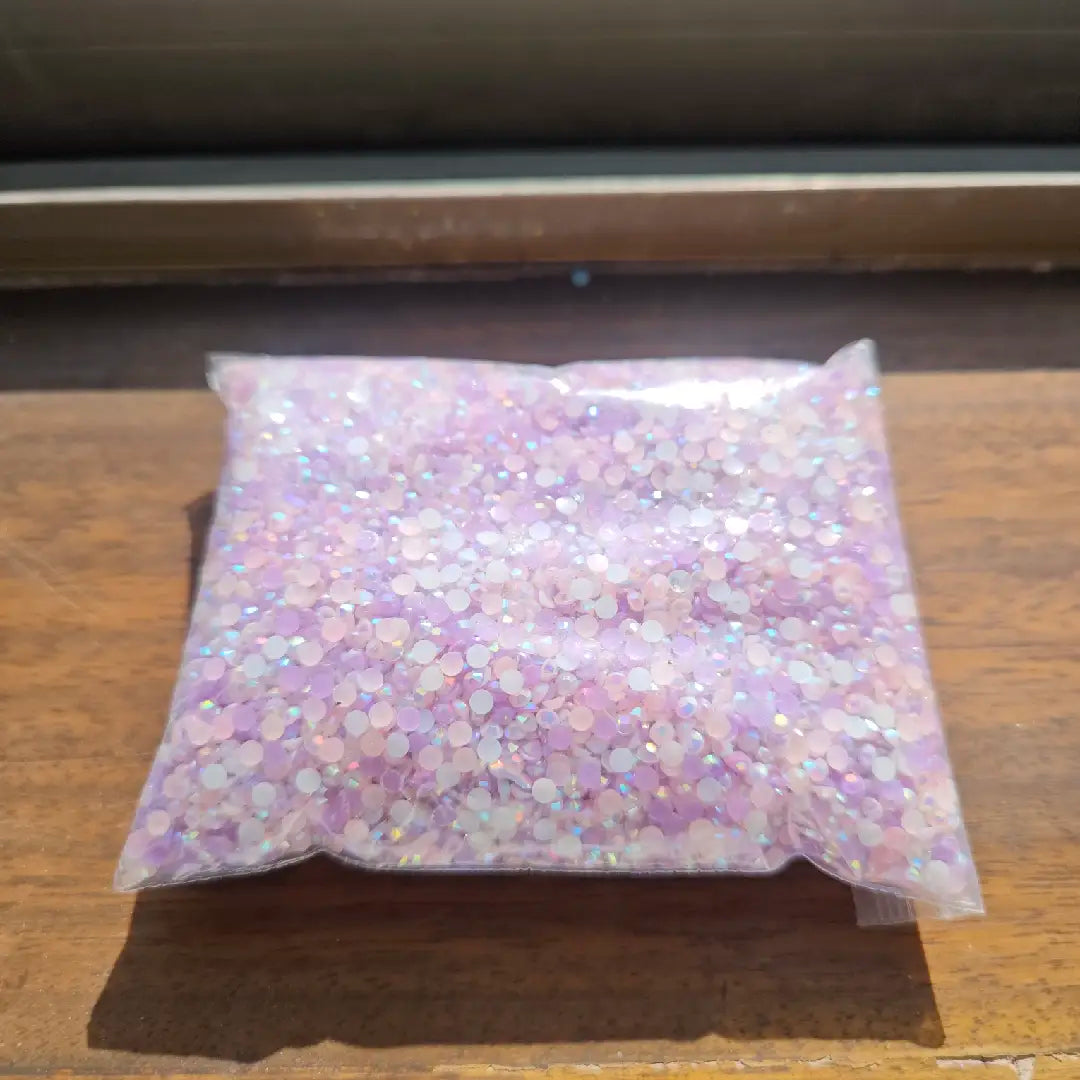 3mm Non Hotfix Jelly Rhinestones Sugar Diamonds For Making Fancy Pens Or Fancy Beads ZoeDIY Shop