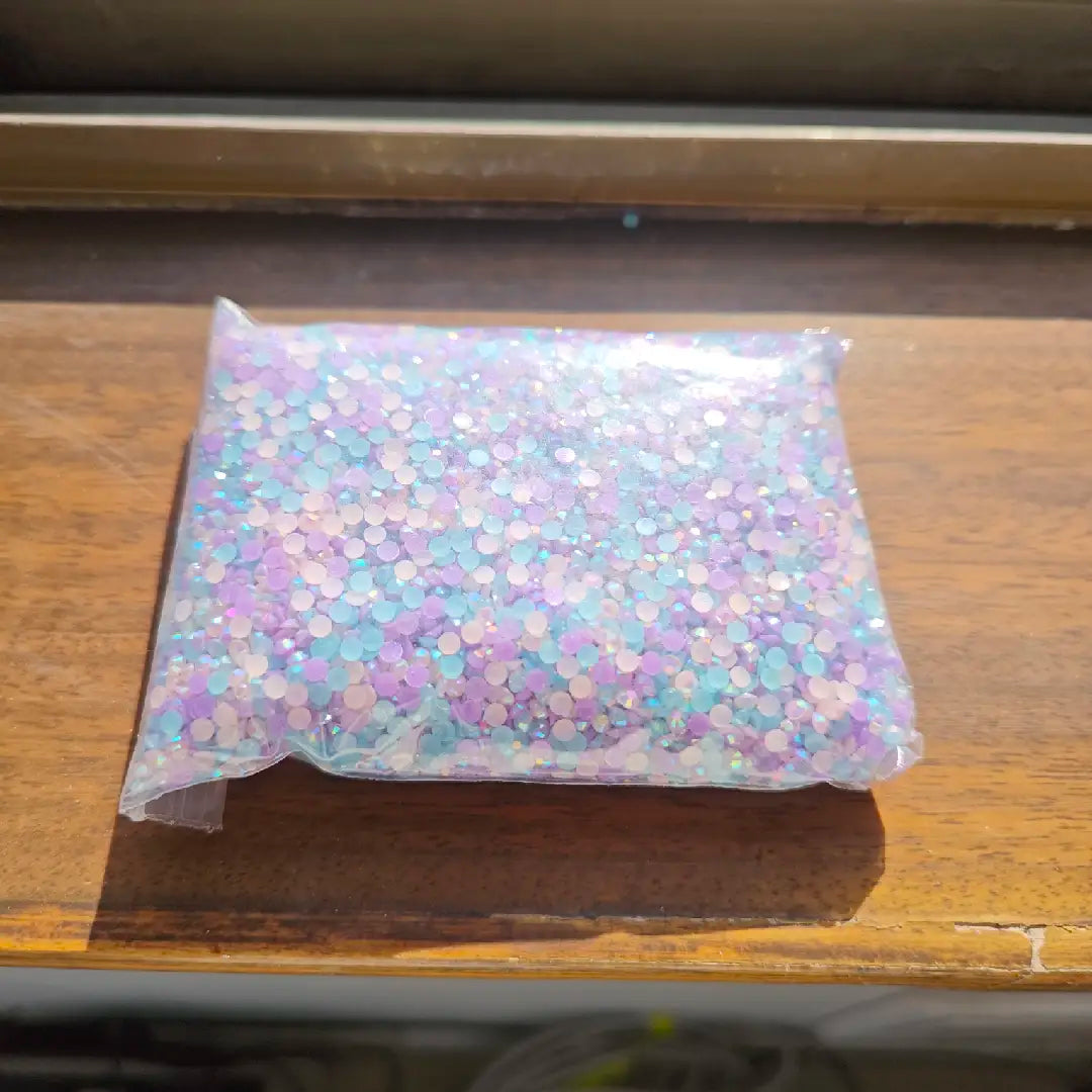 3mm Non Hotfix Jelly Rhinestones Sugar Diamonds For Making Fancy Pens Or Fancy Beads ZoeDIY Shop