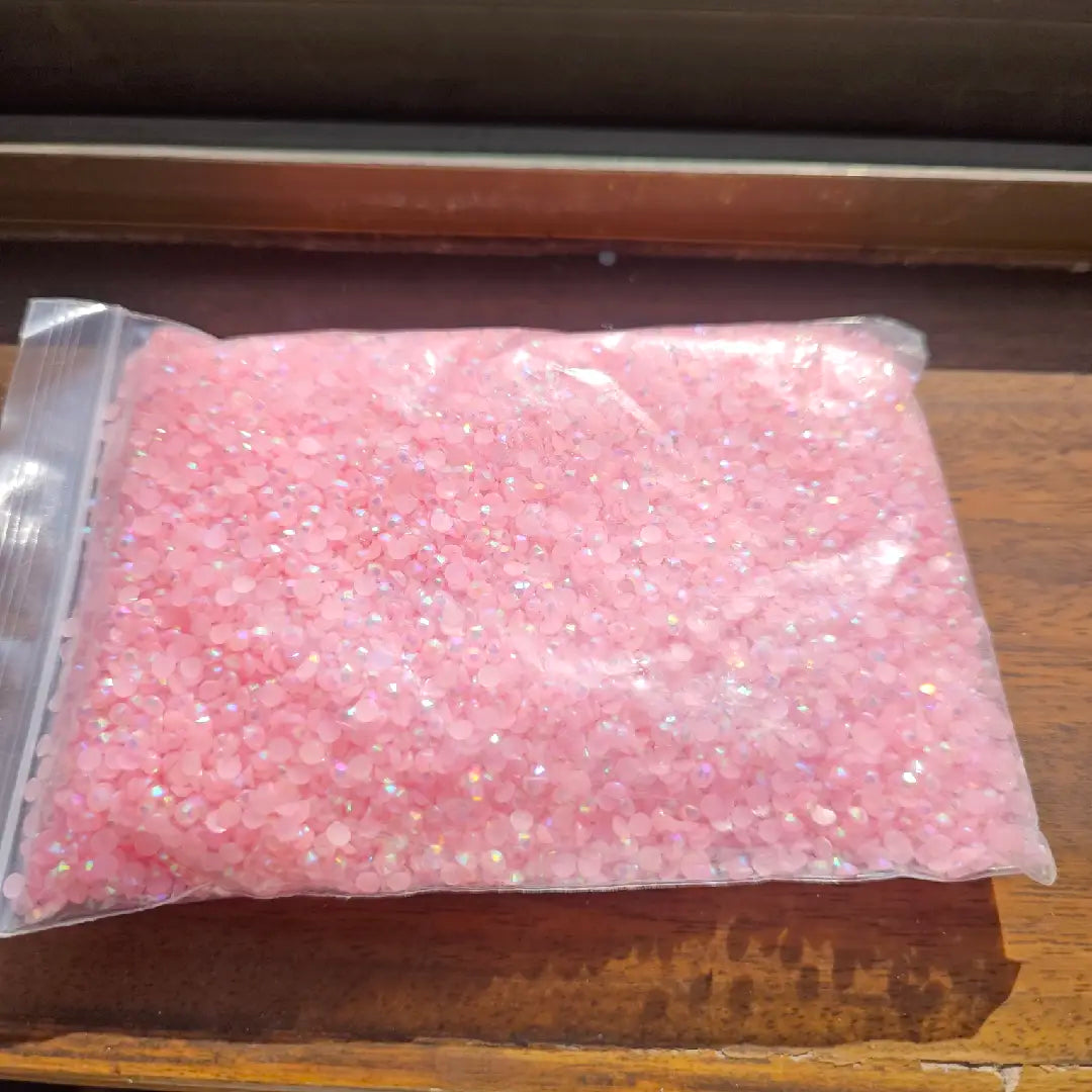 3mm Non Hotfix Jelly Rhinestones Sugar Diamonds For Making Fancy Pens Or Fancy Beads ZoeDIY Shop