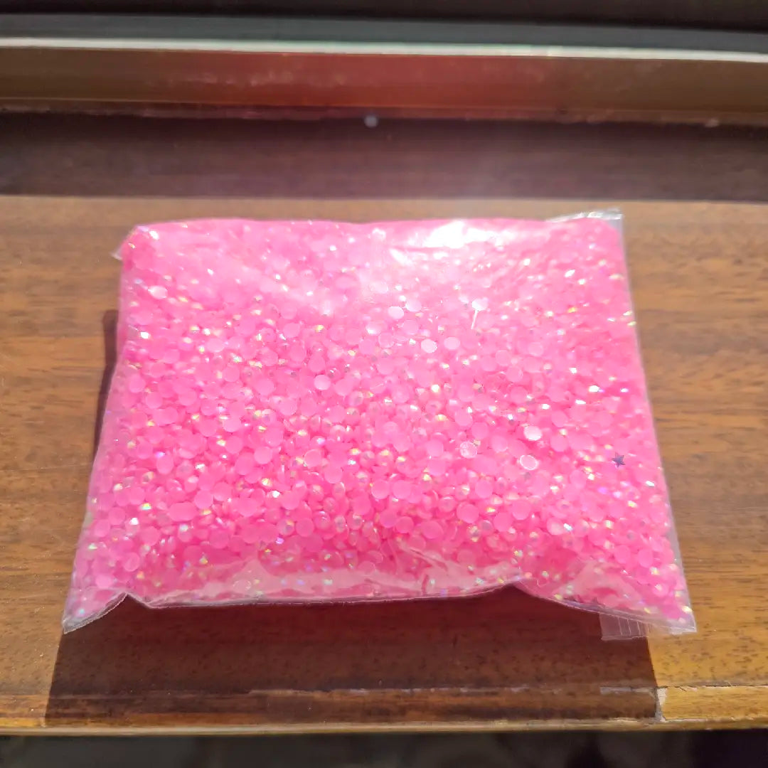 3mm Non Hotfix Jelly Rhinestones Sugar Diamonds For Making Fancy Pens Or Fancy Beads ZoeDIY Shop