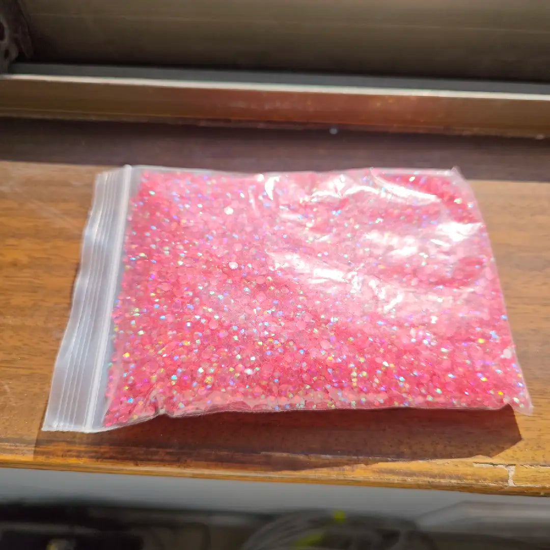 3mm Non Hotfix Jelly Rhinestones Sugar Diamonds For Making Fancy Pens Or Fancy Beads ZoeDIY Shop