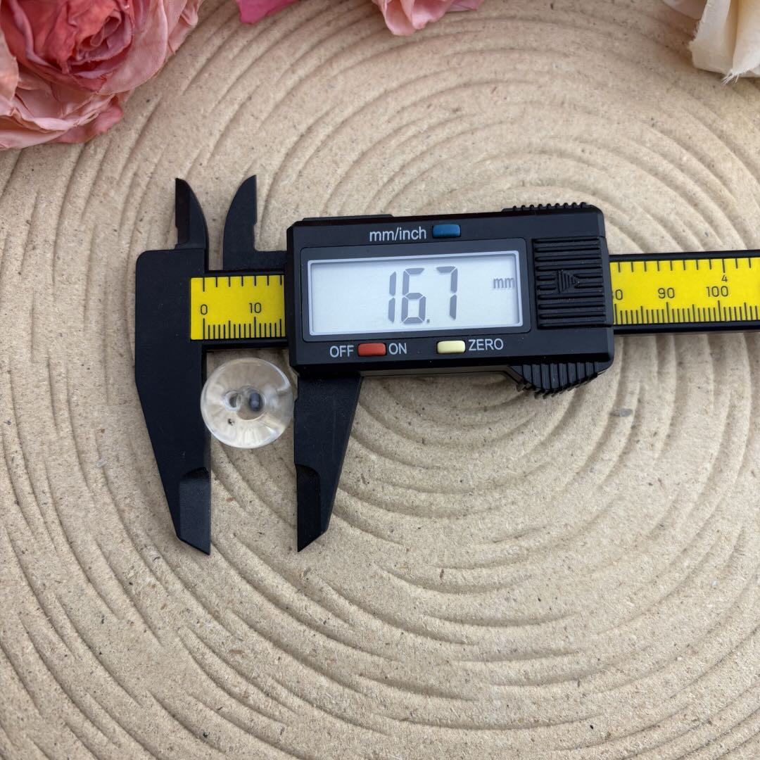 FS0879-18MM Clear Round Beads - Zoe DIY Wholesale