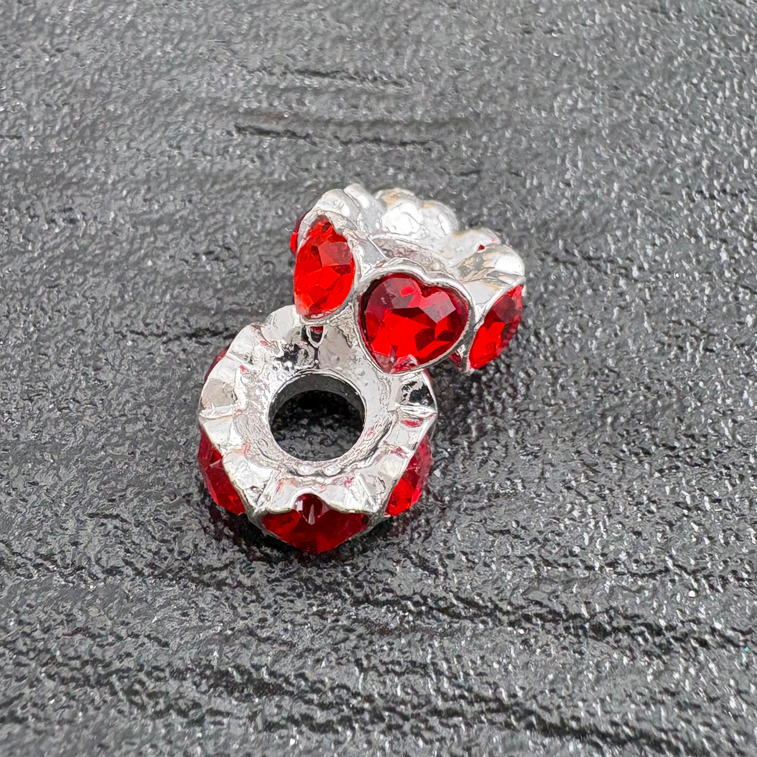 FS10885-14MM Metal Alloy Heart Spacer