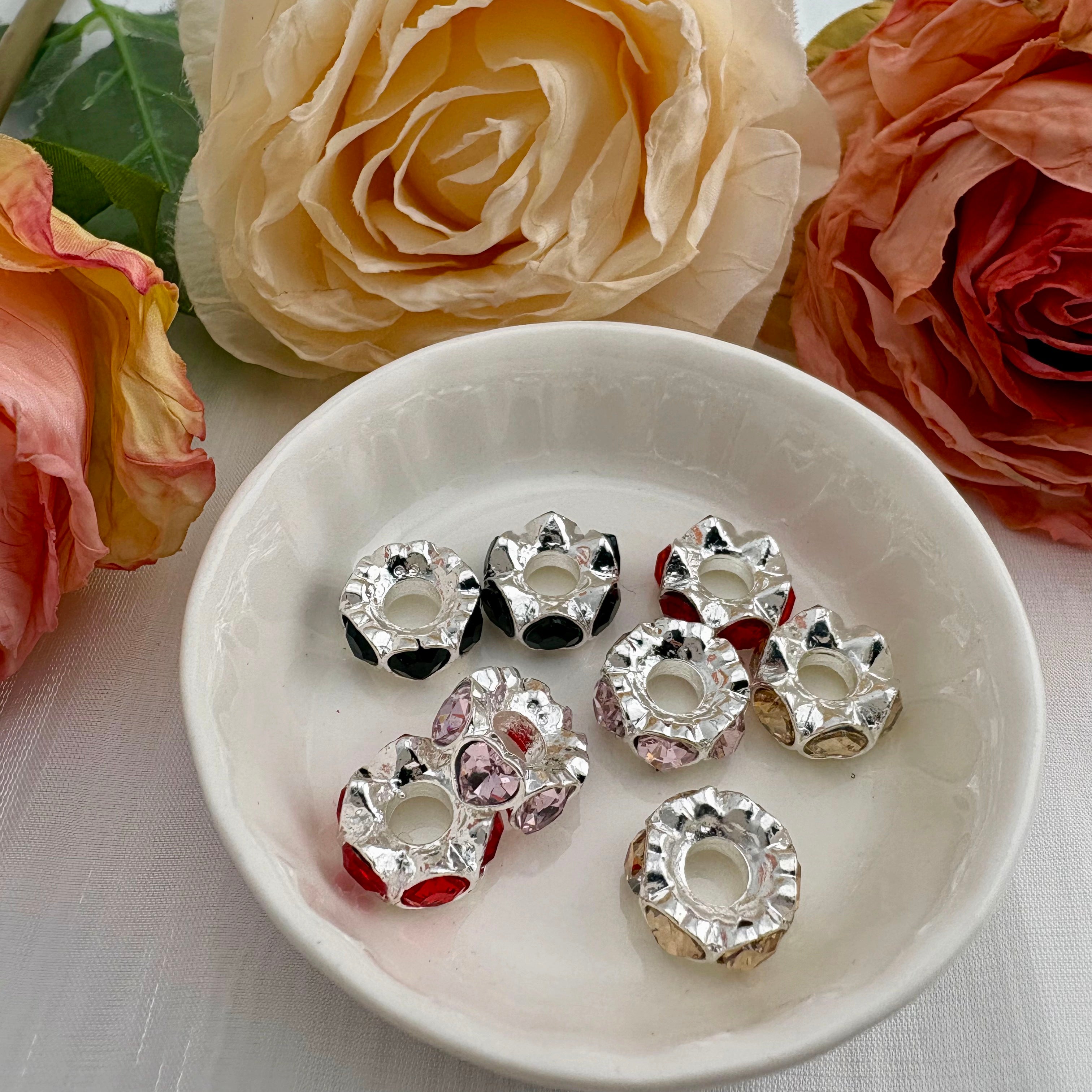 FS10885-14MM Metal Alloy Heart Spacer