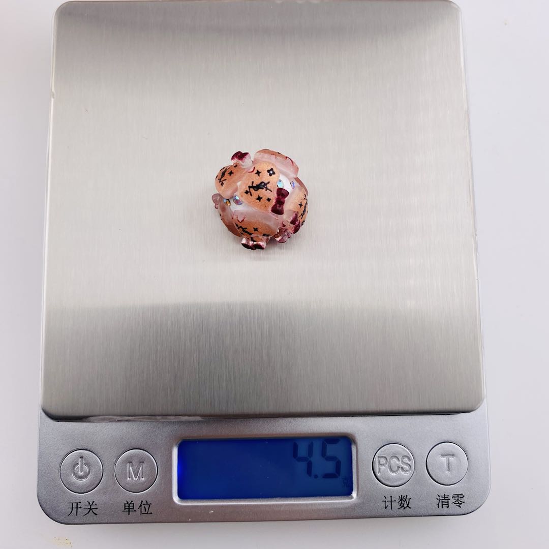 PP19478-About 21*21mm Clay Beads