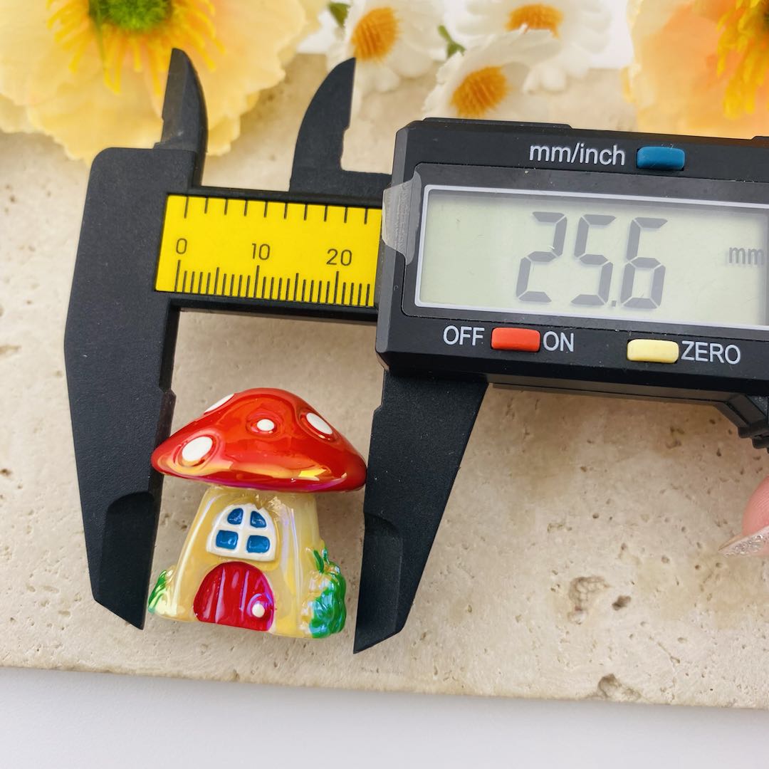 FS19588-About 26*27mm Mushroom House Beads