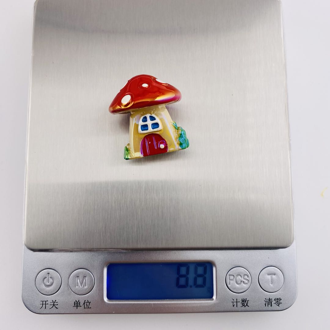 FS19588-About 26*27mm Mushroom House Beads