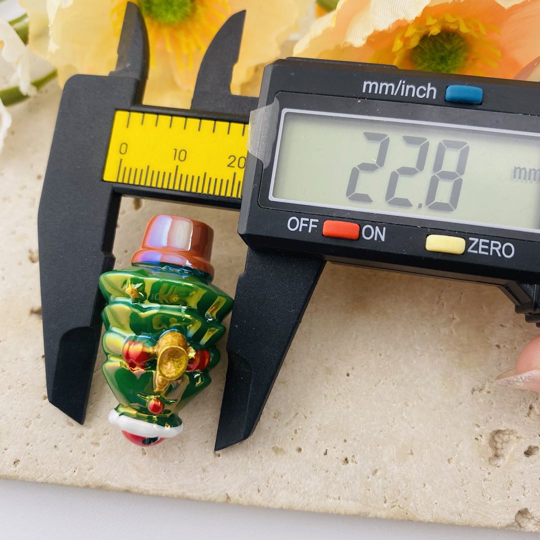 FS19589-About 23*36mm Christmas Tree Beads