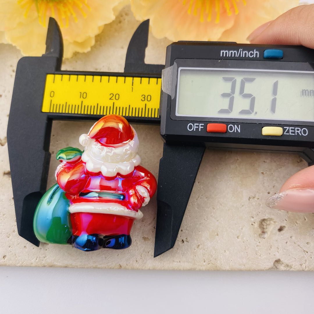 FS19591-About 35*37mm Santa Claus Beads