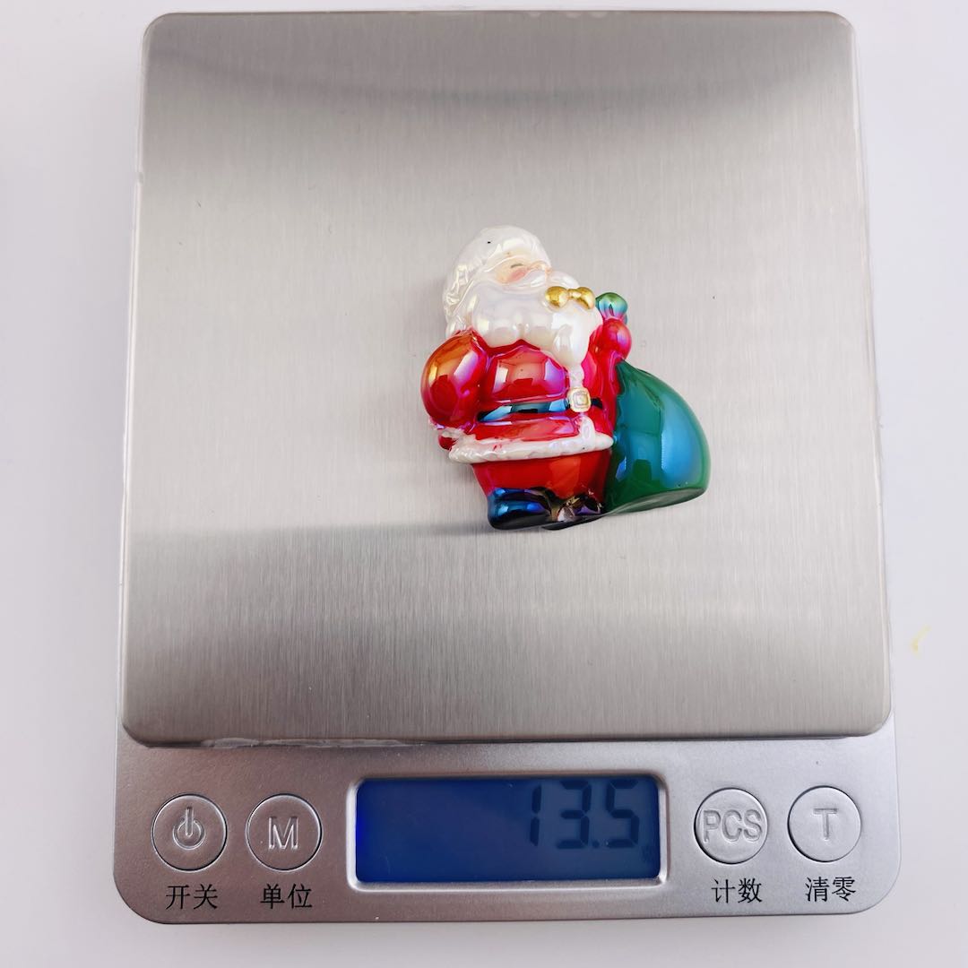 FS19591-About 35*37mm Santa Claus Beads
