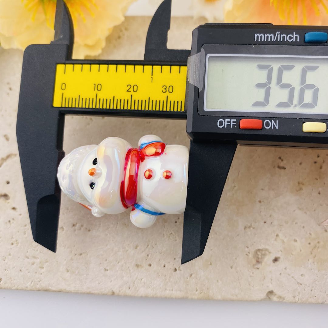 FS19593-About 25*36mm Snowman Beads