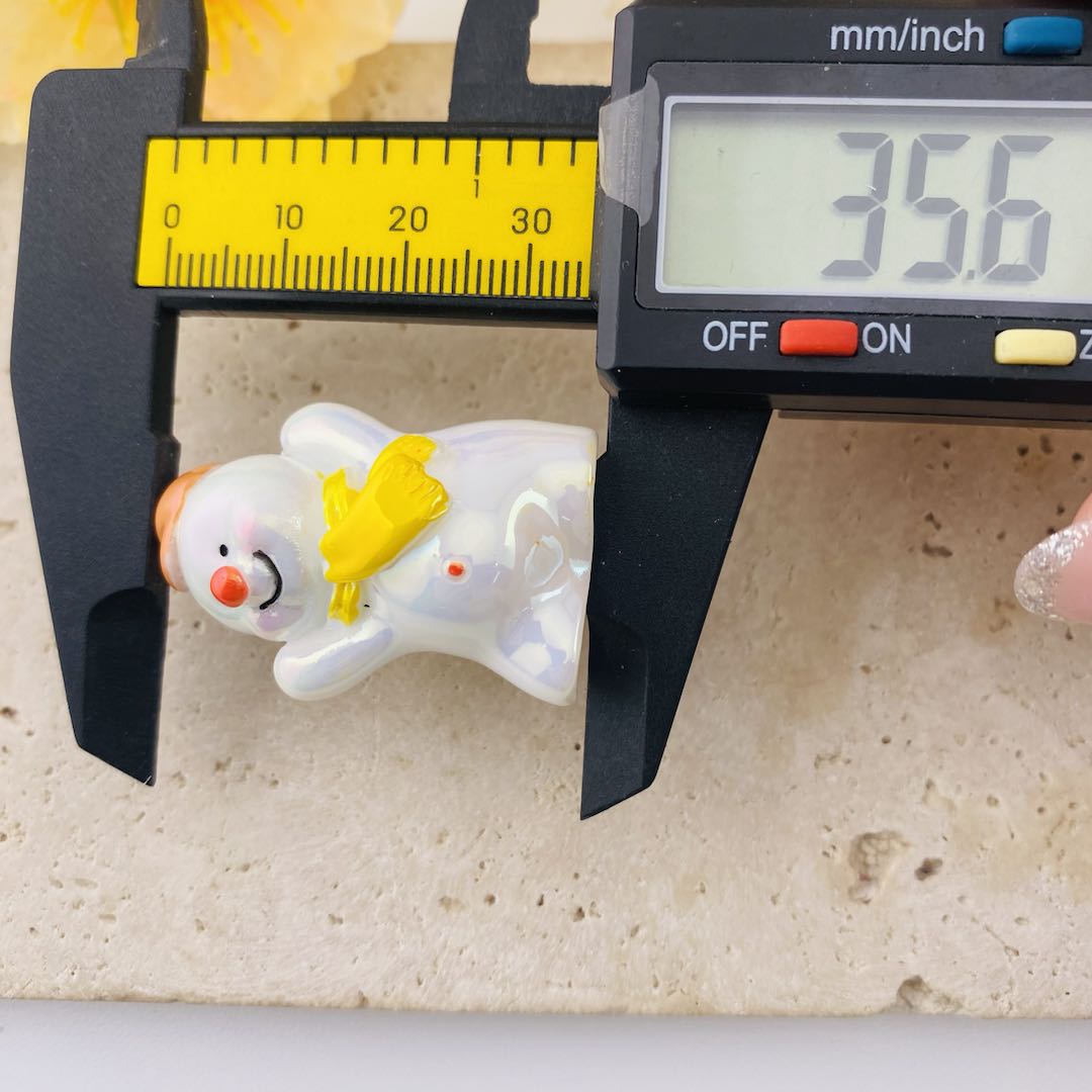 FS19594-About 25*36mm Snowman Beads