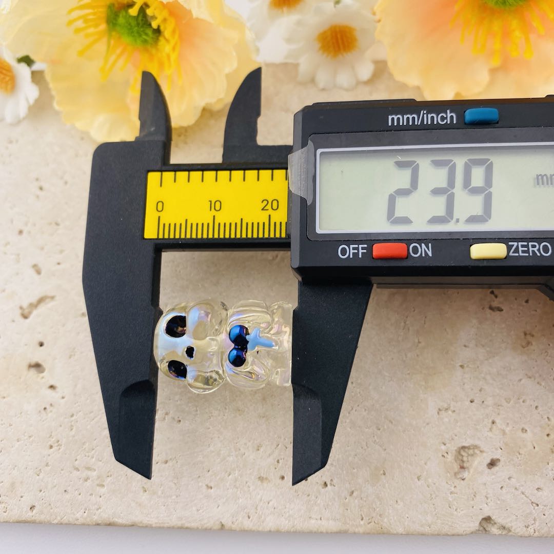 FS19596-About 15*24mm Skull Resin Beads