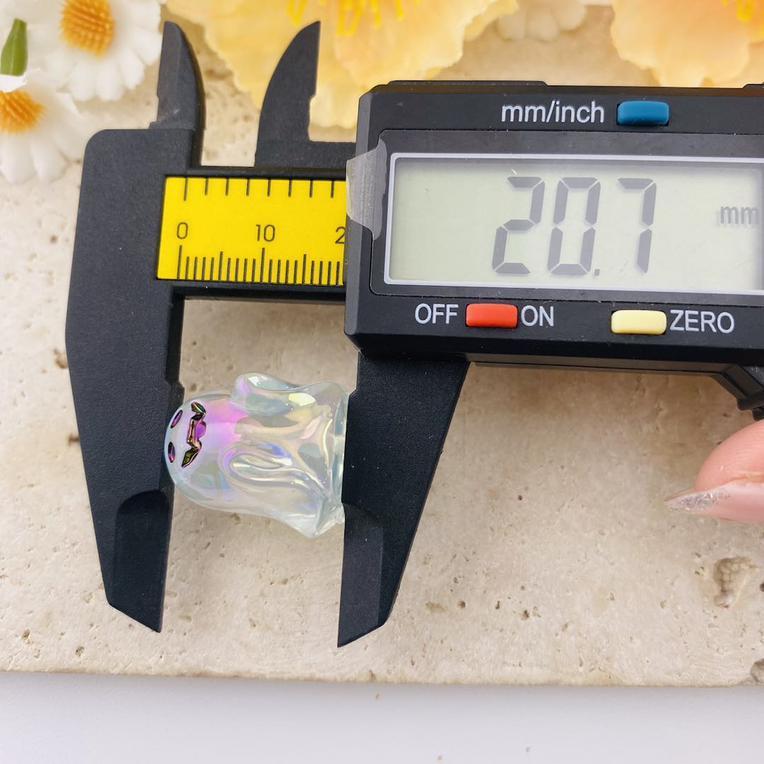 FS19599-About 18*21mm Ghost Resin Beads