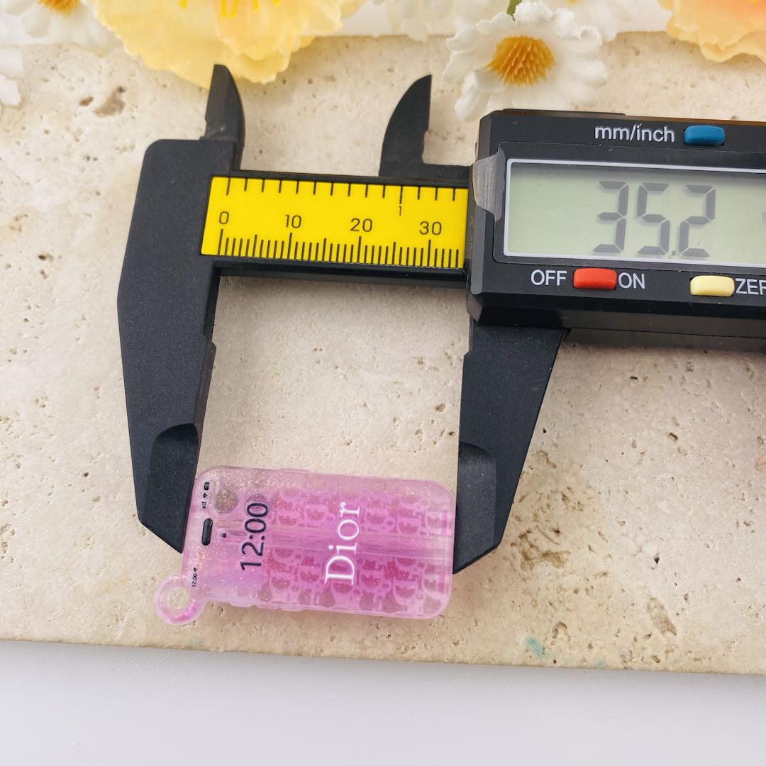 FS19671-About 18*35mm Mini iphone Resin Beads