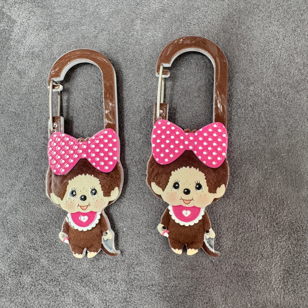 Brown Little Monkey Bag Charm Pendants,Decorative Bag DIY Accessories,As Picture Shows